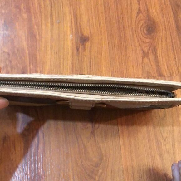 Fifty Four Fosssil vintage Patchwork suede wallet - Picture 8 of 10